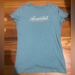 Aeropostale baby tee with embroidery size medium